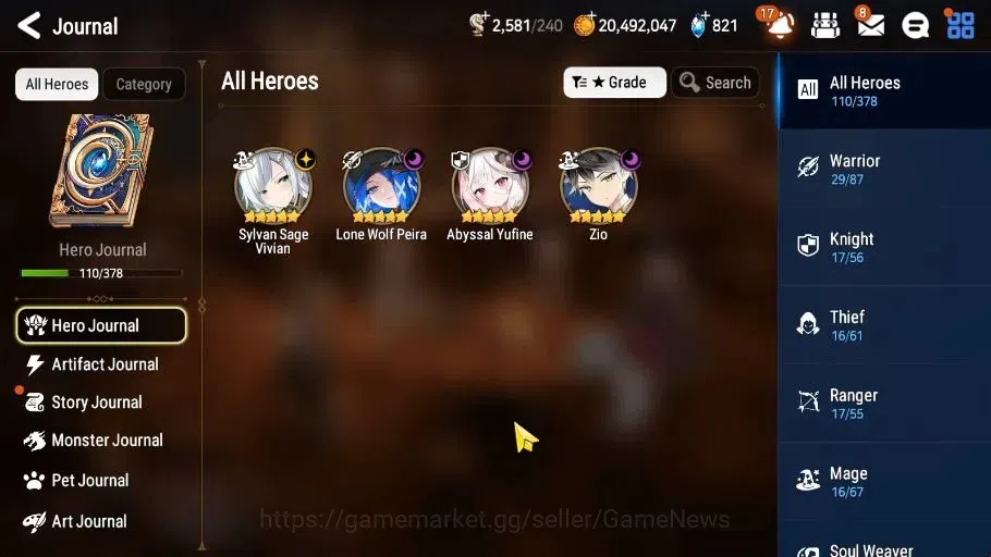 Epic Seven Accounts GLOBAL Unverif|New Era|4 ML(SS Vivian,LW Peira,A Y image 4