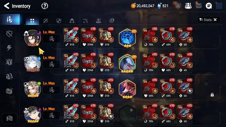 Epic Seven Accounts GLOBAL Unverif|New Era|4 ML(SS Vivian,LW Peira,A Y image 7