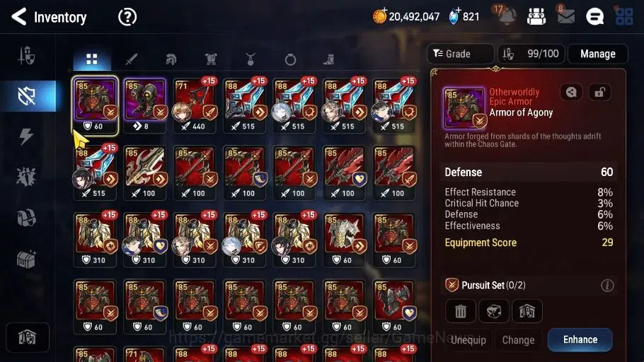 Epic Seven Accounts GLOBAL Unverif|New Era|4 ML(SS Vivian,LW Peira,A Y image 8