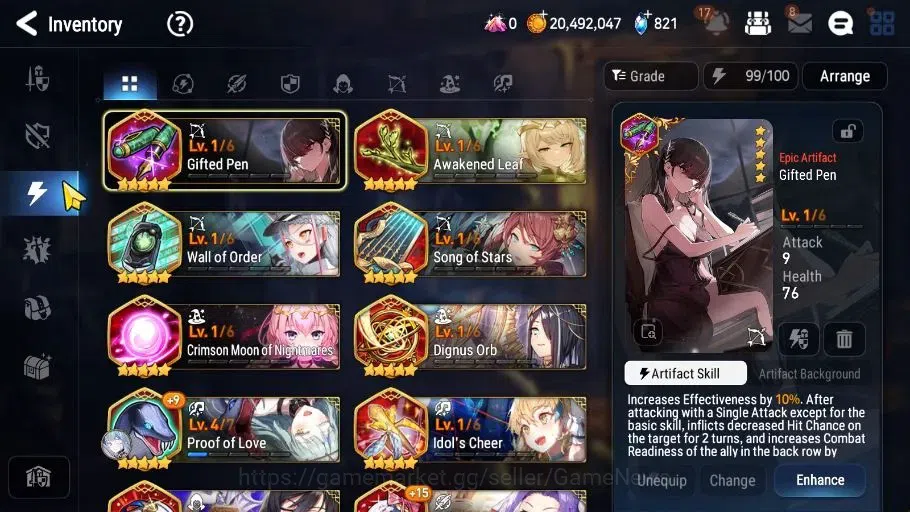 Epic Seven Accounts GLOBAL Unverif|New Era|4 ML(SS Vivian,LW Peira,A Y image 9