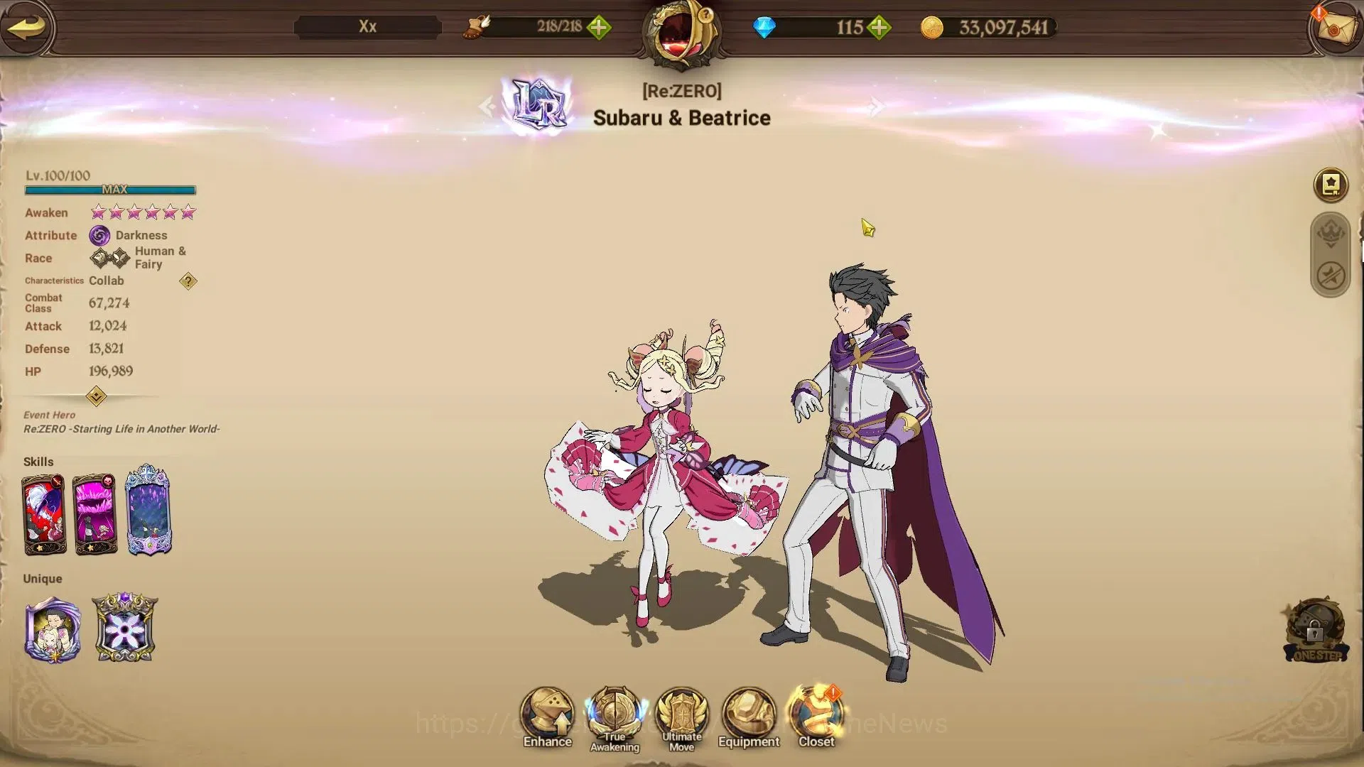 The Seven Deadly Sins: Grand Cross Accounts ASIA|6M CC|115 DM+89 LS|7 LR+11 UR+Colab ReZero|Cu image 14
