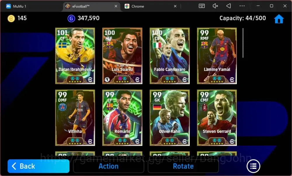 eFootball Accounts Mobile|PW 3240|Bigtime Suarez,Lampard|Epic Ibrahim image 3
