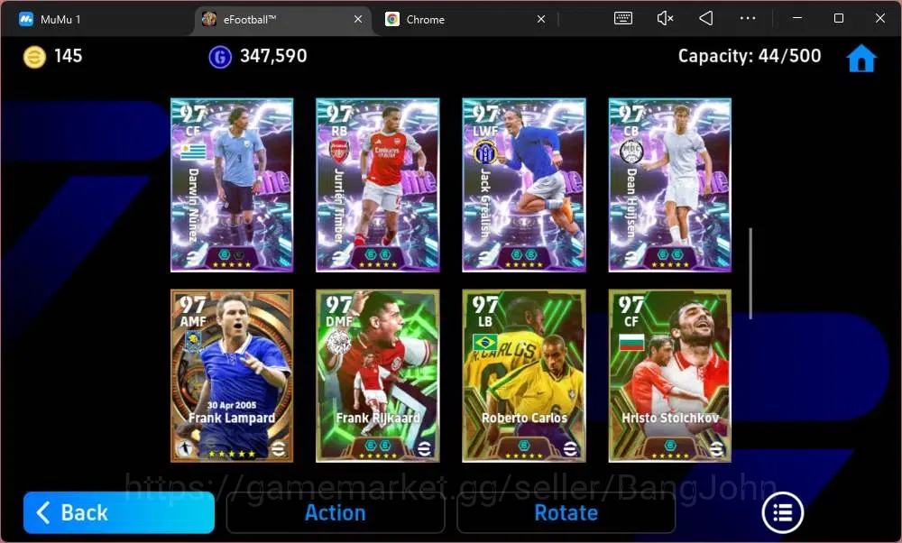 eFootball Accounts Mobile|PW 3240|Bigtime Suarez,Lampard|Epic Ibrahim image 5