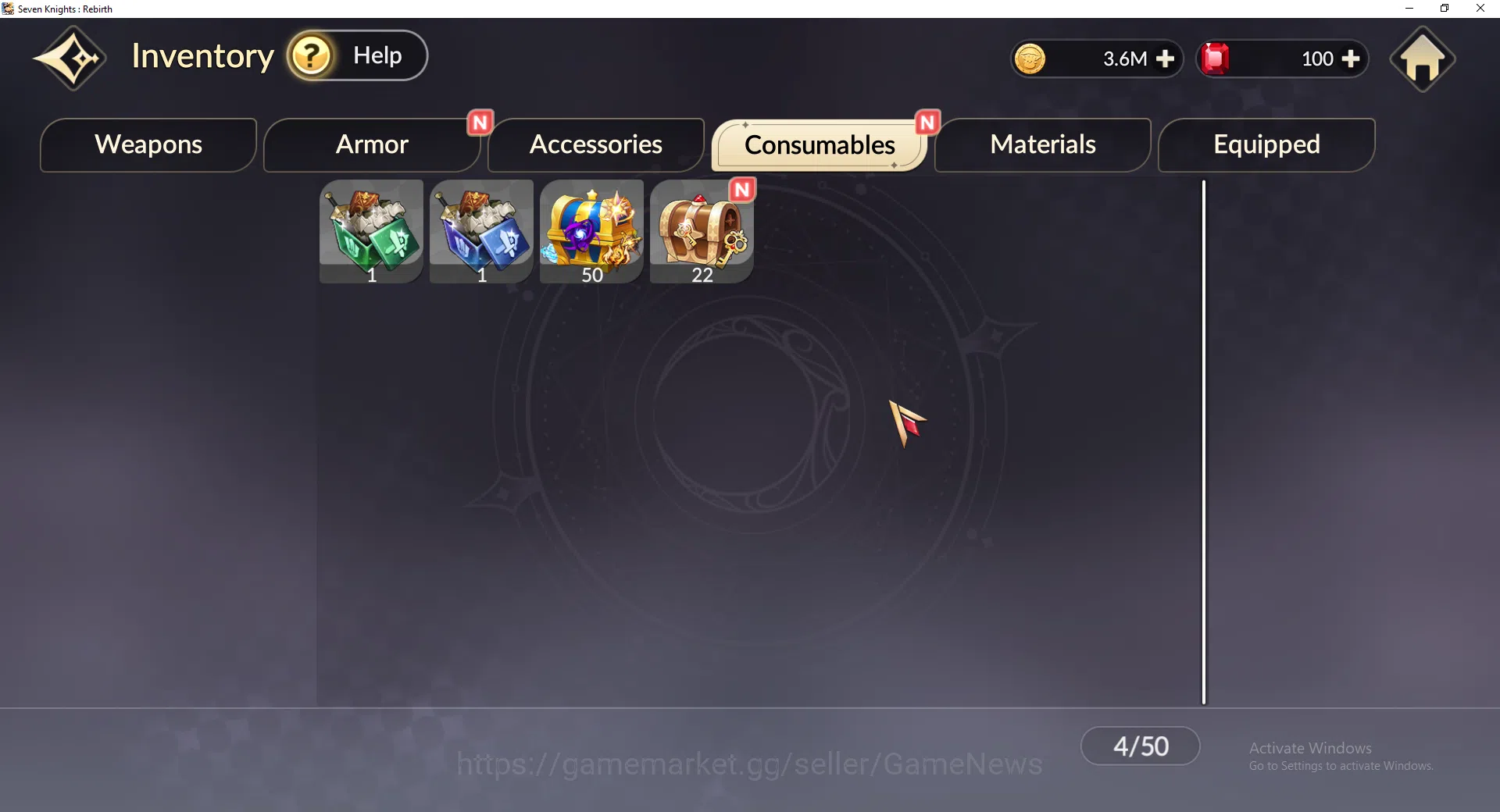 Seven Knights Re:Birth Accounts [Re;BIRTH] Global Fresh Starter 4 Legendary (Teo,  image 2
