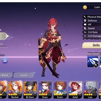 Seven Knights Re:Birth Accounts [Re;BIRTH] Global Fresh Starter 4 Legendary (Teo,  image 1