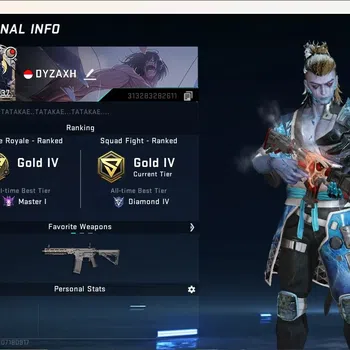 Blood Strike Accounts Collab Skin ASIA |Evo:Fal-Evolved|4 Collab Gun [AOT]|Legendary Katana-Ronin|Collab Ran-Mikasa|1 Ultra