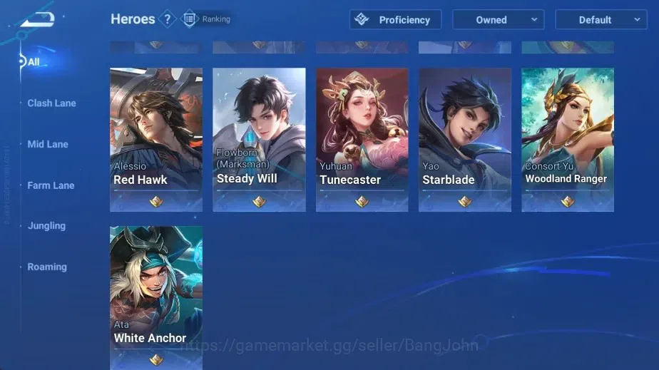 Honor of Kings Accounts Global | 16H 3S | 1 Legend Skin Selection Chest | image 6