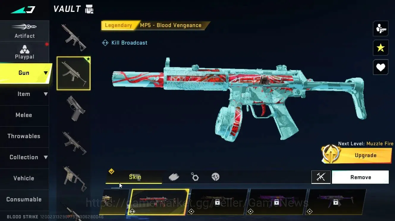 Blood Strike Accounts ASIA|ULTRA MELEE Dualblades-Winter Edge + [Jet,Nov image 14