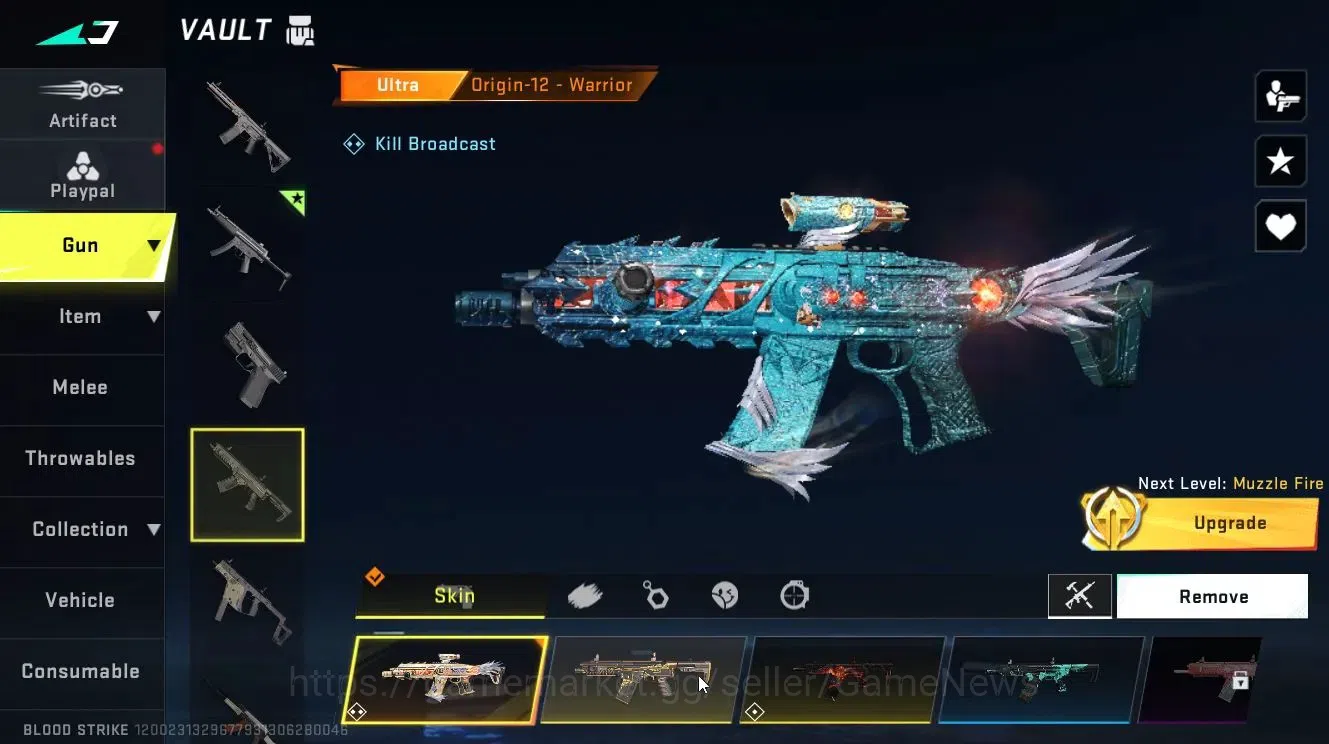 Blood Strike Accounts ASIA|ULTRA MELEE Dualblades-Winter Edge + [Jet,Nov image 15