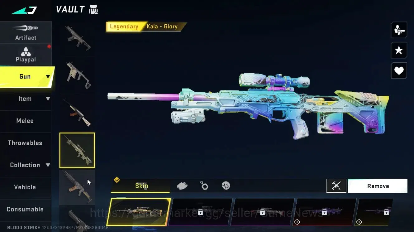 Blood Strike Accounts ASIA|ULTRA MELEE Dualblades-Winter Edge + [Jet,Nov image 18
