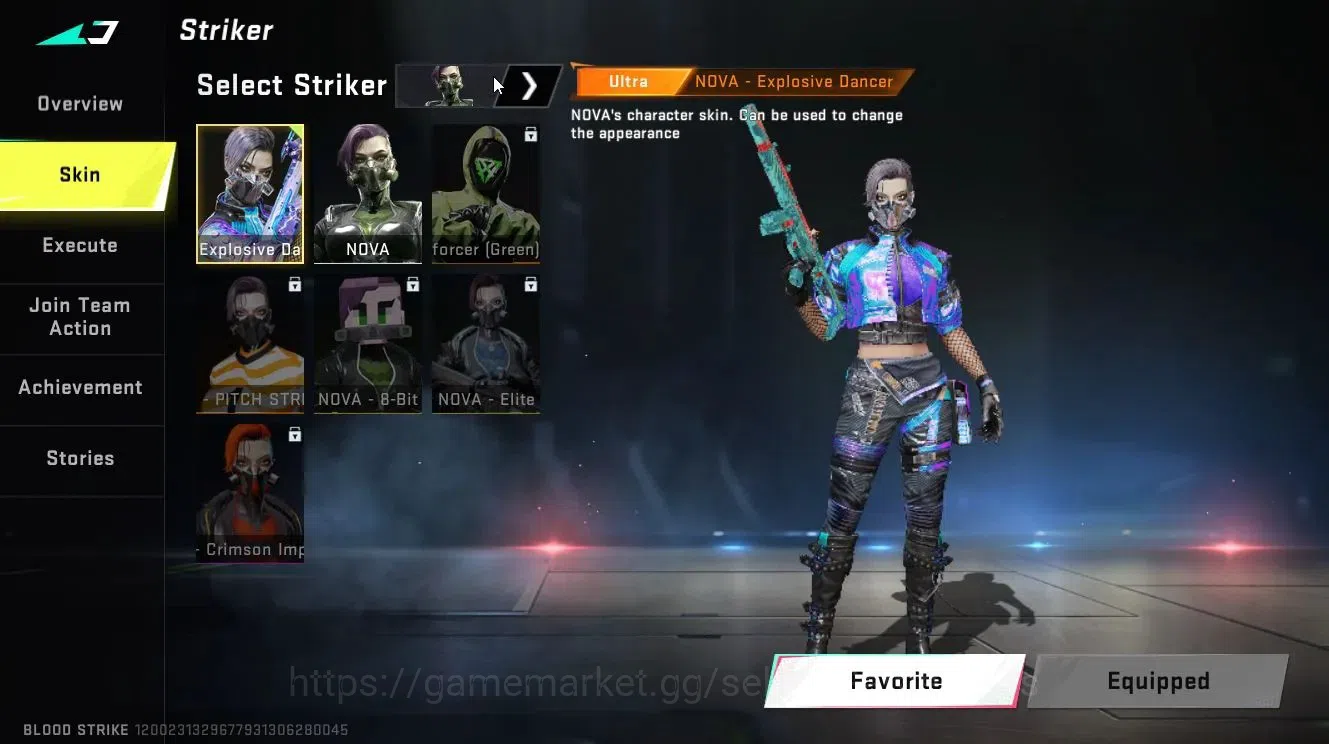 Blood Strike Accounts ASIA|ULTRA MELEE Dualblades-Winter Edge + [Jet,Nov image 7