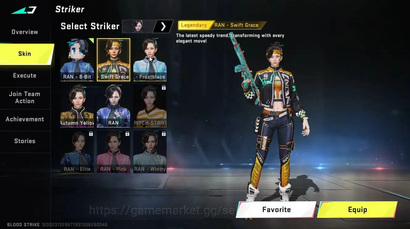 Blood Strike Accounts ASIA|ULTRA MELEE Dualblades-Winter Edge + [Jet,Nov image 9