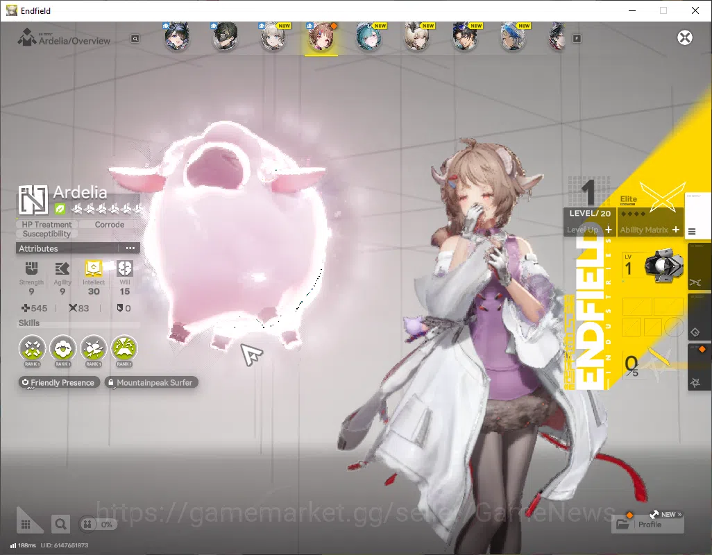 Arknights: Endfield Accounts NA/EU|Lv2|Fresh Starter|SSR2(1Limit)+1(*6 Weapon)| image 10