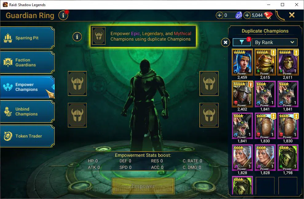 Raid: Shadow Legends Accounts Lv18 438K Power|15 Legendary(Ninja,Alice,Rathalos, image 10