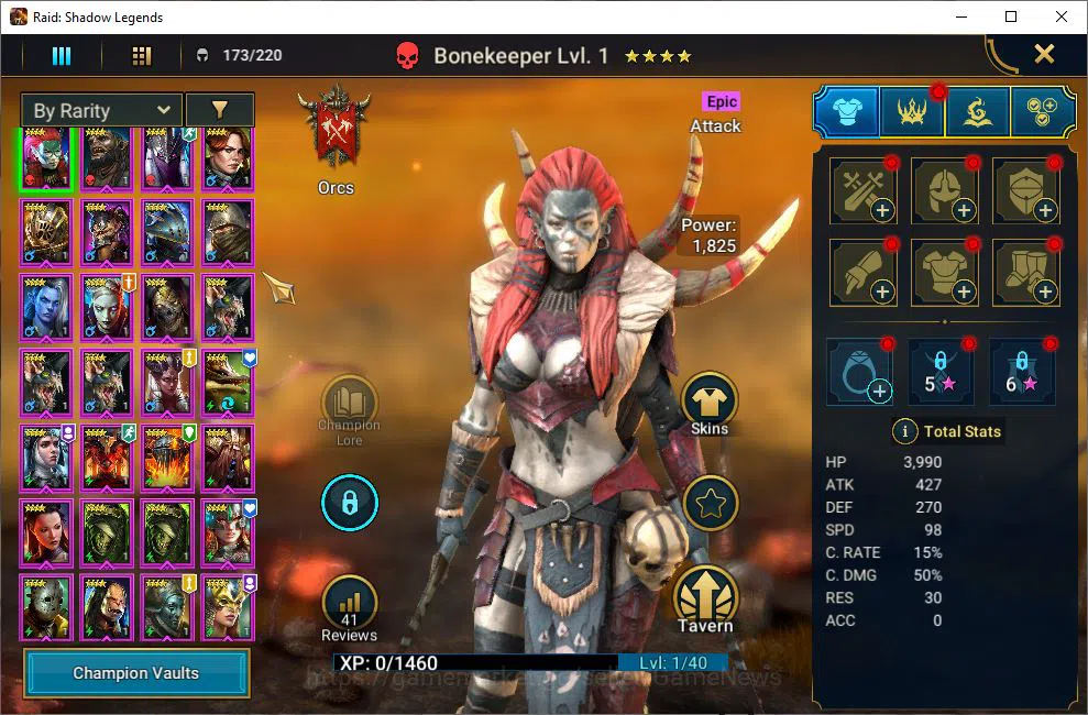Raid: Shadow Legends Accounts Lv18 438K Power|15 Legendary(Ninja,Alice,Rathalos, image 4