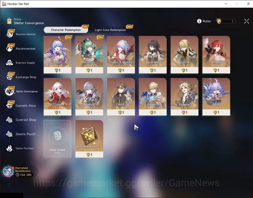 Honkai Star Rail Accounts Asia|TL 43|2,5K SJ+18 SRSP|6 Limited|Yao Guang,Pha image 13