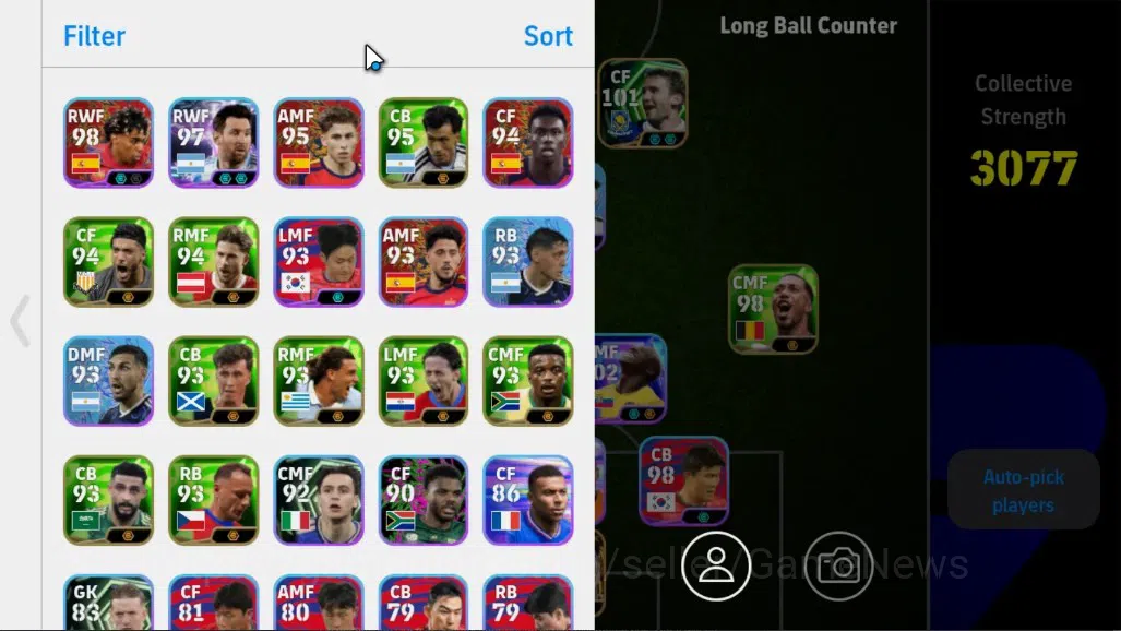 eFootball Accounts Android|Big Time (Gianluigi Buffon),Epic|Andriy Sh image 2