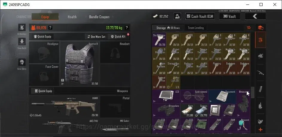 Arena Breakout Accounts MOBILE|Lv 30|SV 89M|CV 81M|6 Set|Maelstrom AKM,QS image 3