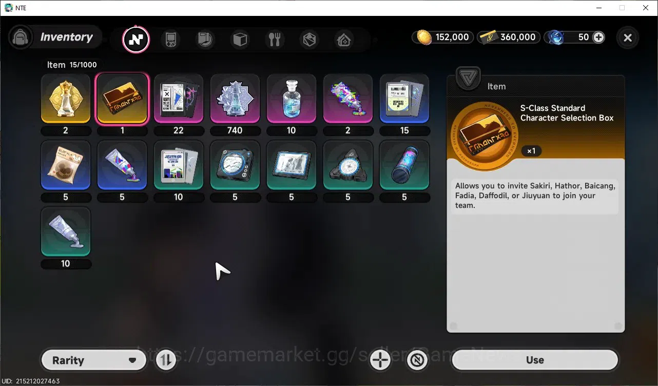 Neverness to Everness Accounts GLOBAL SEA|HL 3|1 SSR| Limited Hotori + Signature image 6