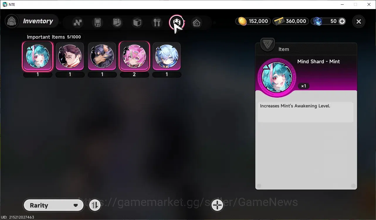 Neverness to Everness Accounts GLOBAL SEA|HL 3|1 SSR| Limited Hotori + Signature image 8