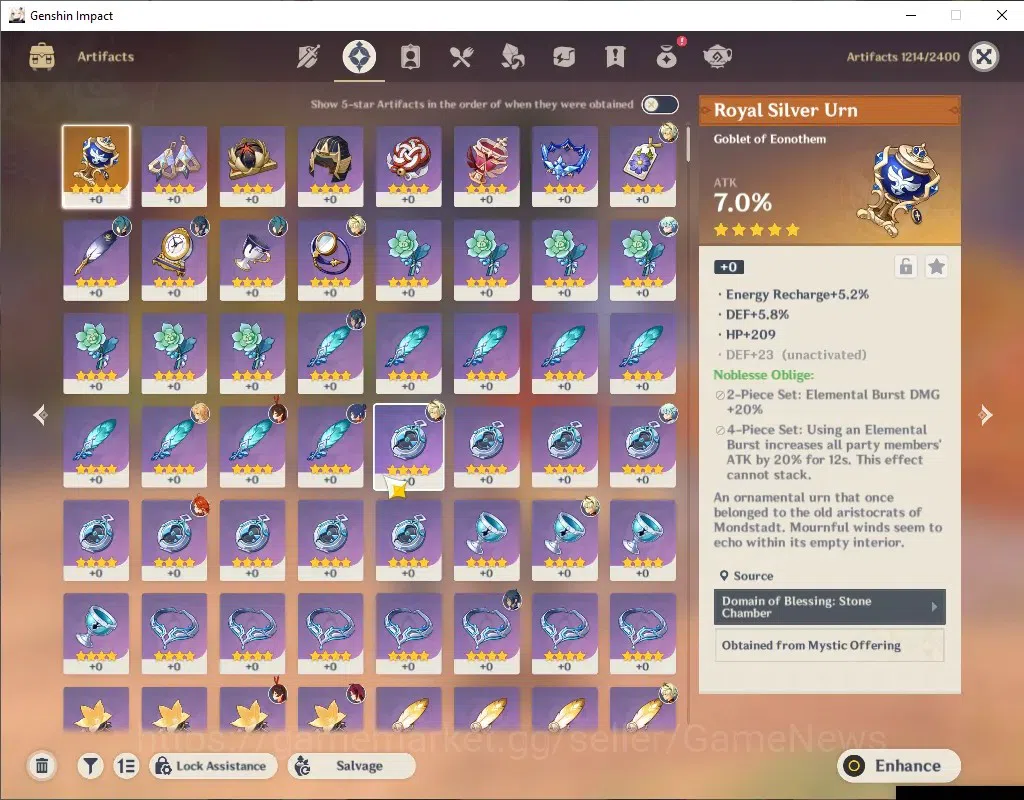 Genshin Impact Accounts ASIA|AR 45|All Unset|1 Limited + 1(*5 Weapon)|Mavu image 5