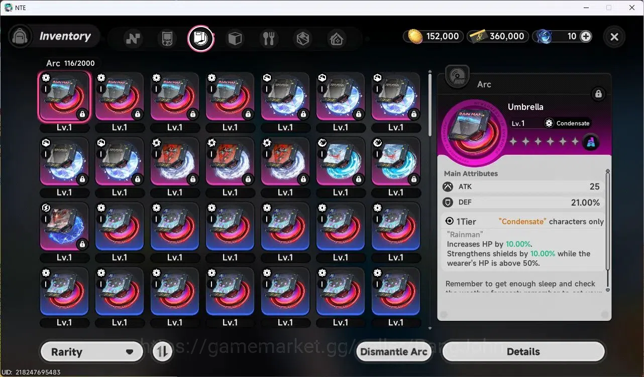 Neverness to Everness Accounts SEA | Hunter Lv 3 | 2 S-Class (Lacrimosa+Gilded Ou image 10