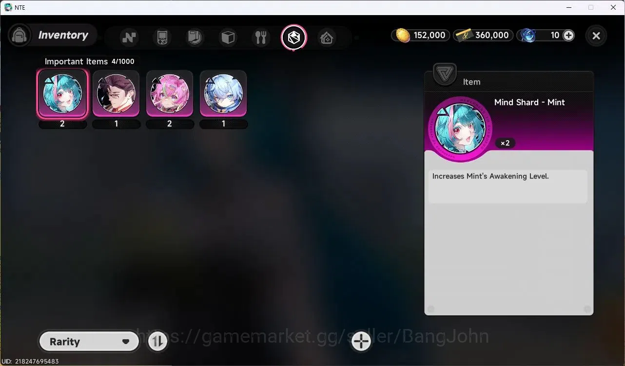 Neverness to Everness Accounts SEA | Hunter Lv 3 | 2 S-Class (Lacrimosa+Gilded Ou image 13