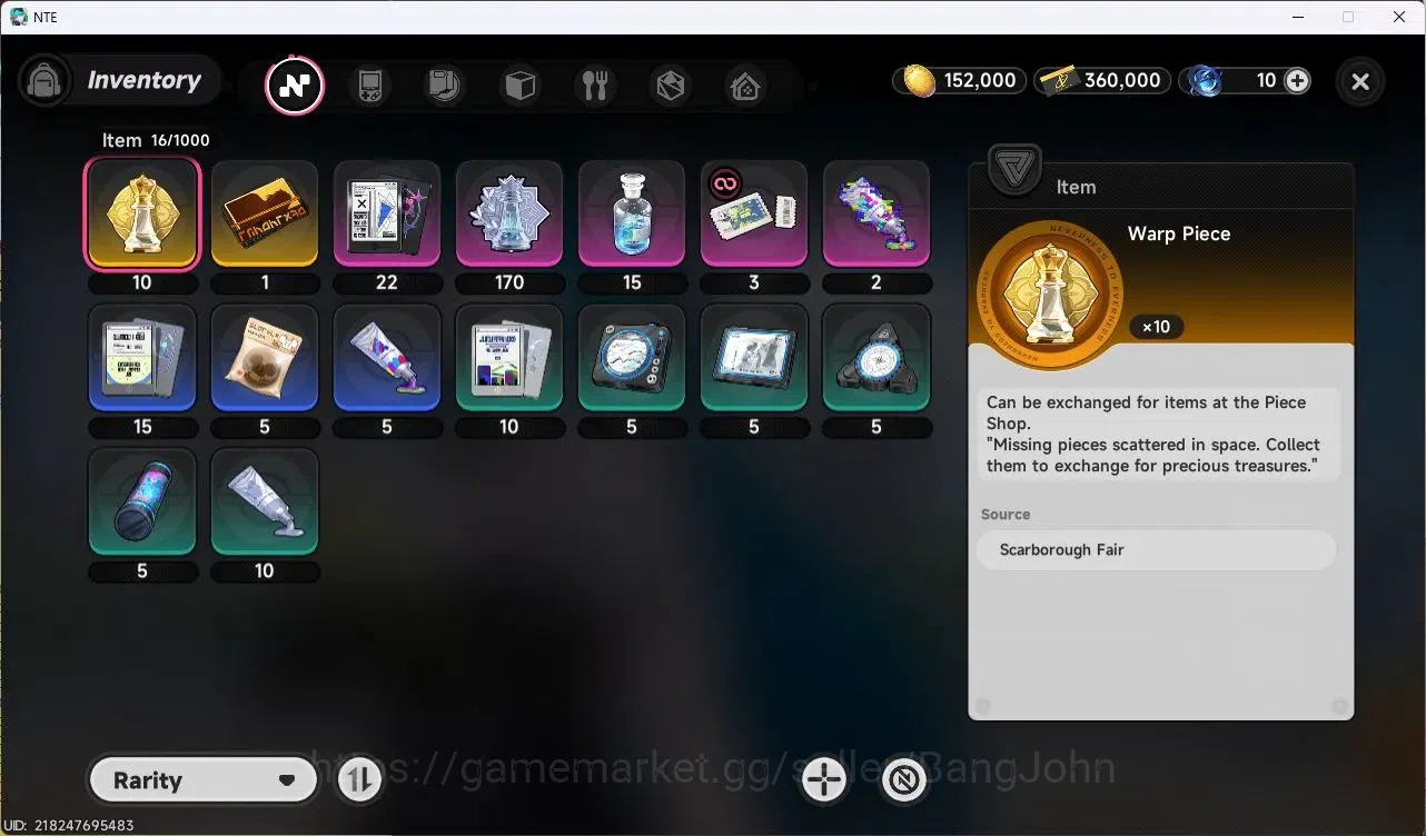 Neverness to Everness Accounts SEA | Hunter Lv 3 | 2 S-Class (Lacrimosa+Gilded Ou image 8