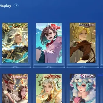 Honor of Kings Accounts Rare Skin Hero 116|Skin 107|Sanxingdui Hou Yi,LNY2024 Da Qiao,DanDaDan Daji,AoT Mayene