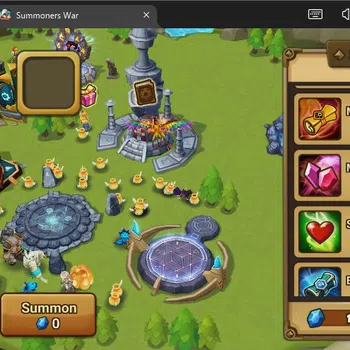 Summoners War: Sky Arena Starter ASIA|Lv 26|Fresh Starter| Teshar | 1,9K Crystal +  image 1