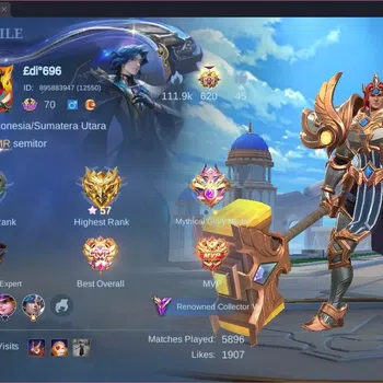 Mobile Legends: Bang Bang Accounts Collector Global |Hero 133|Skin 222|Renowned|Zenith Vexana|CC Natalia|9th Fanny|Spongebob