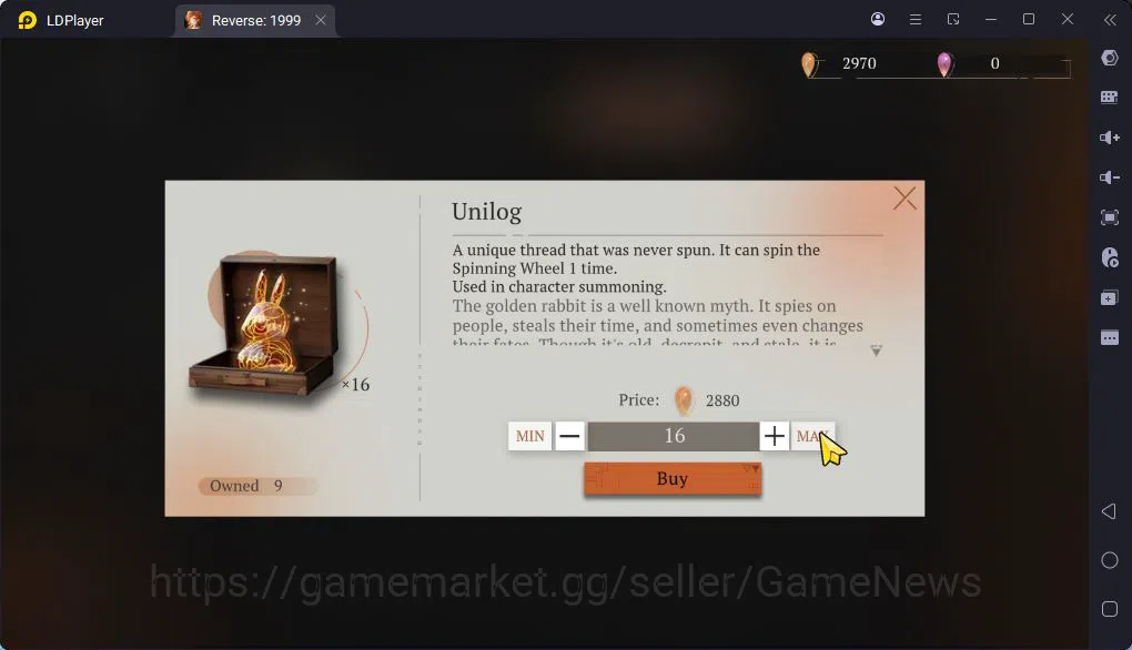 Reverse: 1999 Accounts Midgame 10