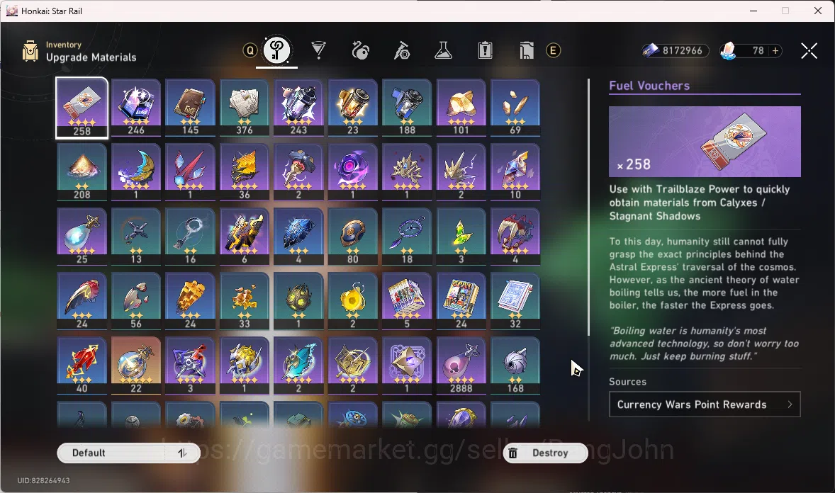 Honkai Star Rail Accounts ASIA | Premium Team Castorice | Evernight Sgin, Ya image 3