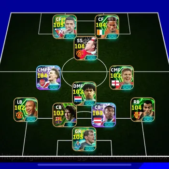 eFootball Accounts Legends & Iconic Players OVR 3205