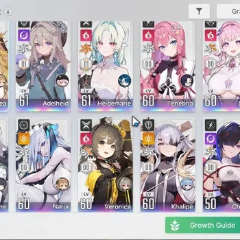 Chaos Zero Nightmare Accounts ASIA Lv 57|14 SSR