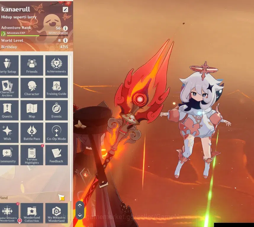 Genshin Impact Accounts ASIA|AR 56|6 Limited + 7 (*5Weapon)|(Hutao,Nahida) image 2