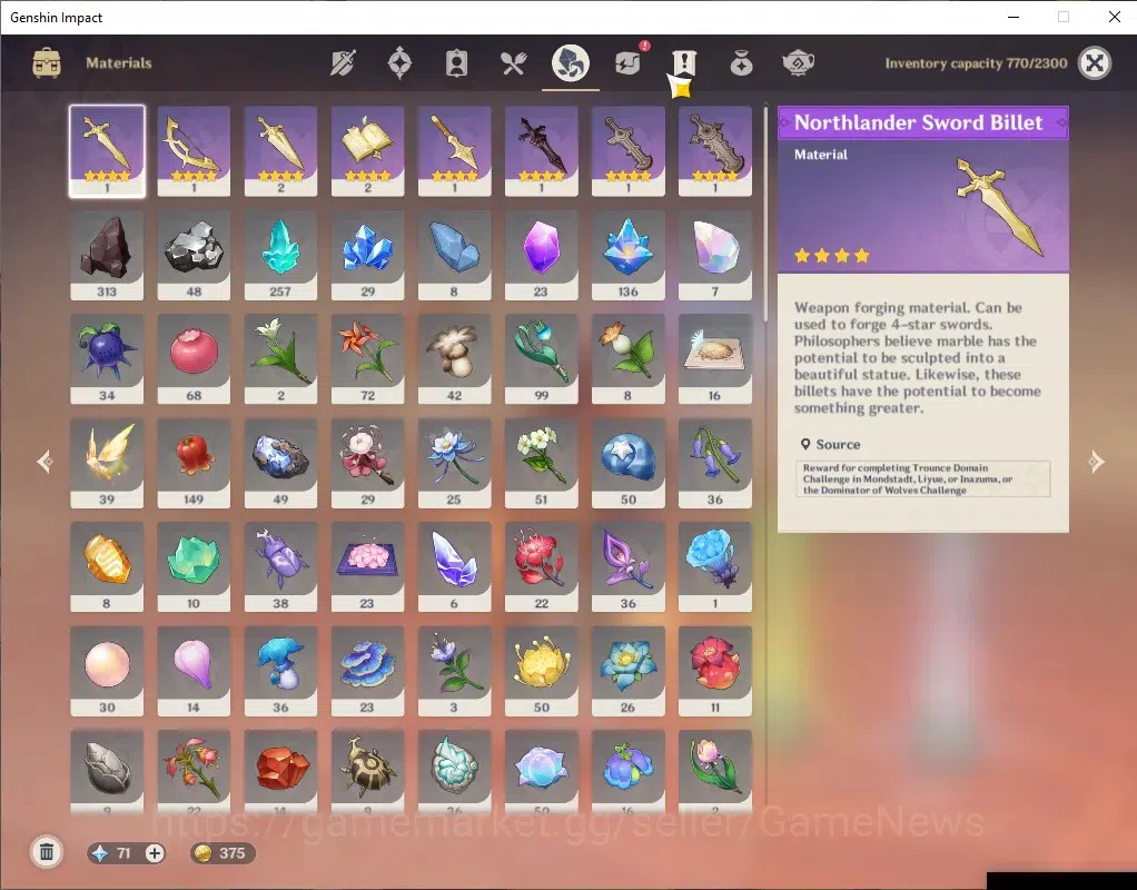 Genshin Impact Accounts ASIA|AR 56|6 Limited + 7 (*5Weapon)|(Hutao,Nahida) image 8