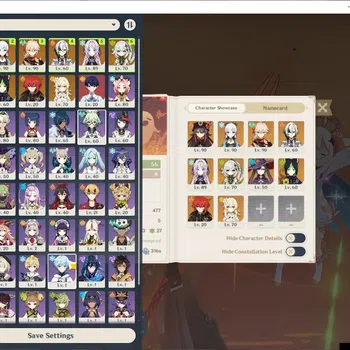 Genshin Impact Others ASIA|AR 56|6 Limited + 7 (*5Weapon)|(Hutao,Nahida) image 1