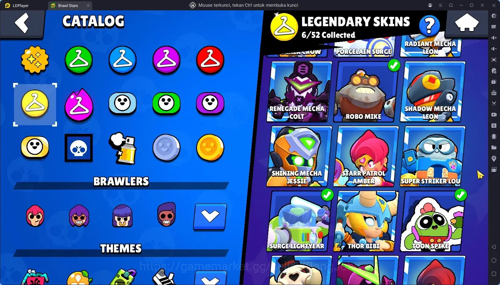 Brawl Stars Accounts Trophy 31686|92 Brawler|11 Max Hypercharge|3 Hc(Kenji,Buzz,Poco),6 Legend,7 Mythic|9589 Bling 13