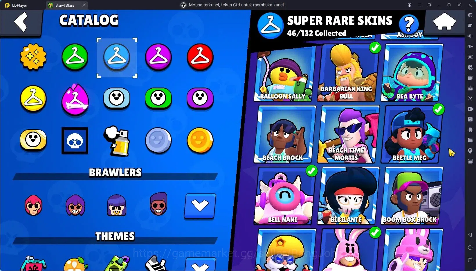 Brawl Stars Accounts Trophy 31686|92 Brawler|11 Max Hypercharge|3 Hc(Kenji,Buzz,Poco),6 Legend,7 Mythic|9589 Bling 5