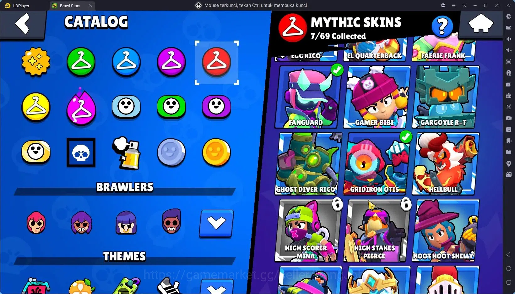 Brawl Stars Accounts Trophy 31686|92 Brawler|11 Max Hypercharge|3 Hc(Kenji,Buzz,Poco),6 Legend,7 Mythic|9589 Bling 8