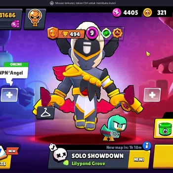 Brawl Stars Accounts Trophy 31686|92 Brawler|11 Max Hypercharge|3 Hc(Kenji,Buzz,Poco),6 Legend,7 Mythic|9589 Bling