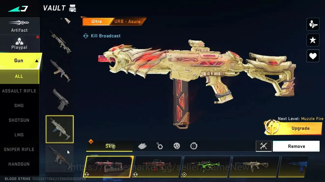 Blood Strike Accounts ASIA|ETERNAL DEagle-Scorpius|Colab 7DS[AK47,M700]| image 14
