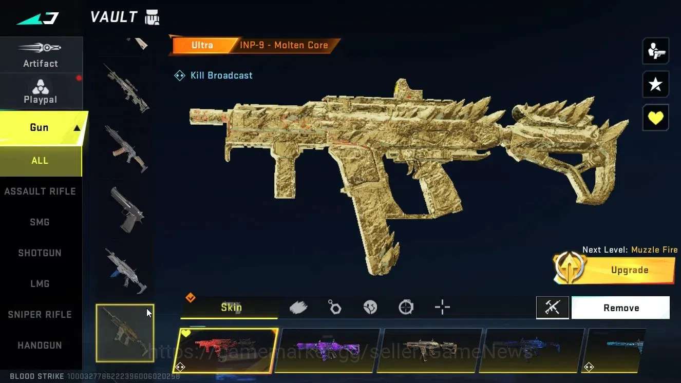 Blood Strike Accounts ASIA|ETERNAL DEagle-Scorpius|Colab 7DS[AK47,M700]| image 15