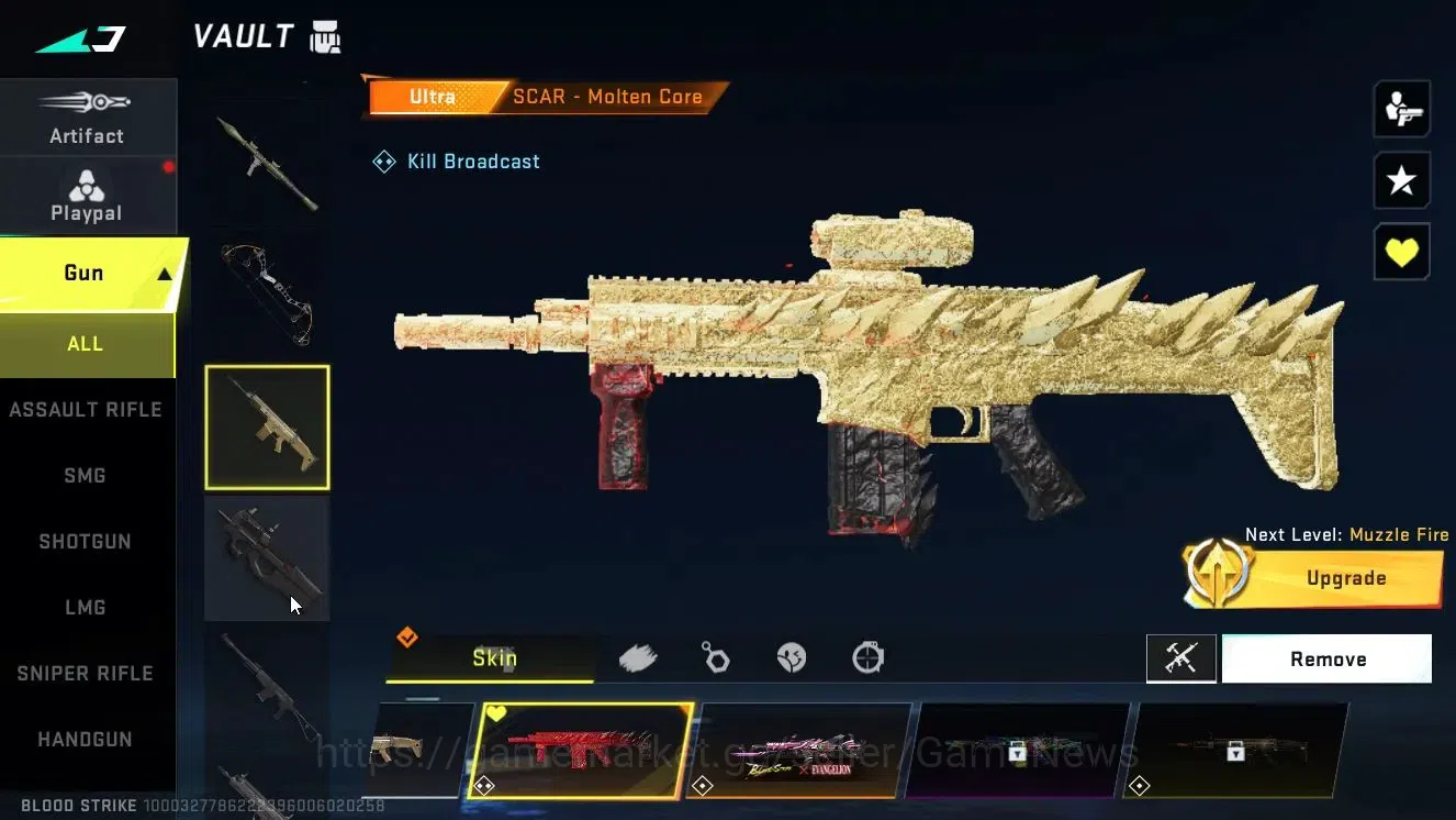 Blood Strike Accounts ASIA|ETERNAL DEagle-Scorpius|Colab 7DS[AK47,M700]| image 18