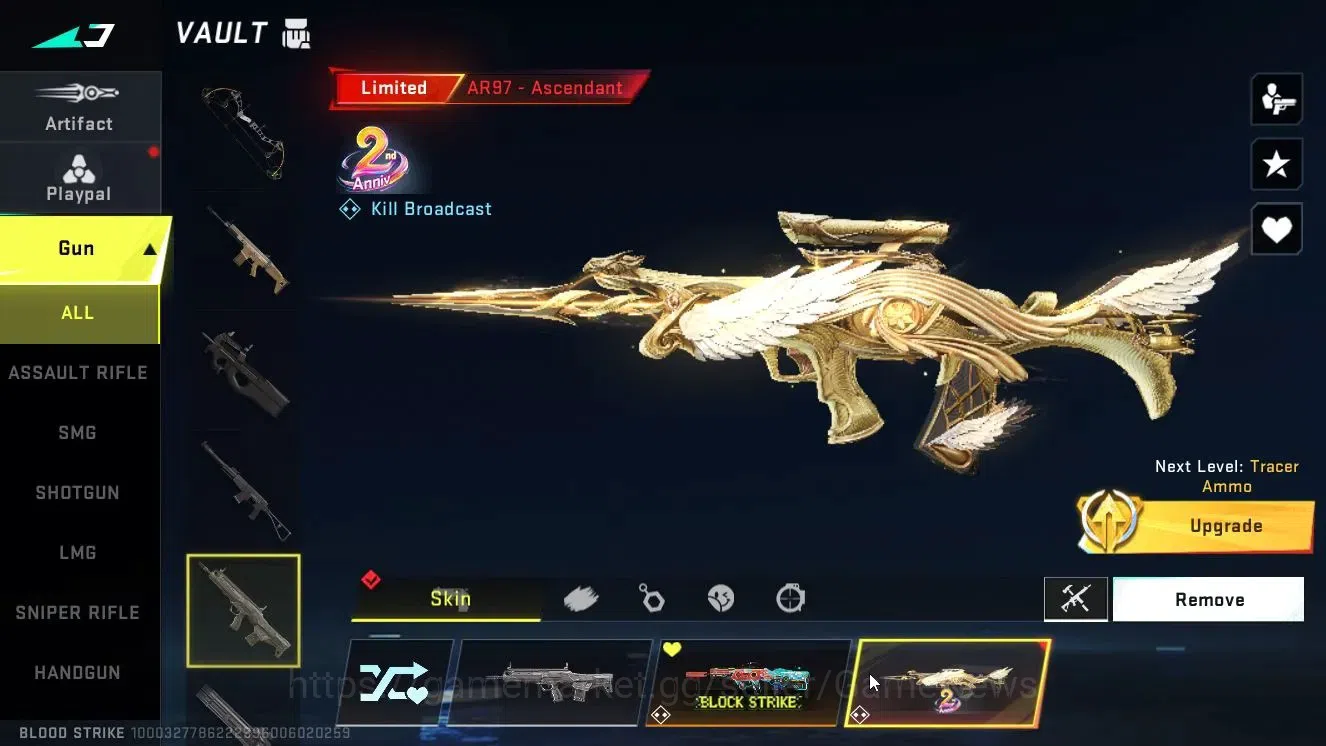 Blood Strike Accounts ASIA|ETERNAL DEagle-Scorpius|Colab 7DS[AK47,M700]| image 20