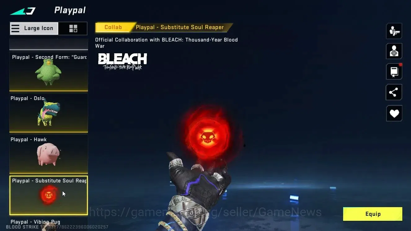 Blood Strike Accounts ASIA|ETERNAL DEagle-Scorpius|Colab 7DS[AK47,M700]| image 5