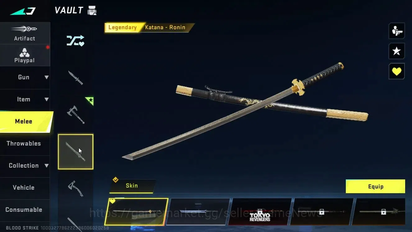 Blood Strike Accounts ASIA|ETERNAL DEagle-Scorpius|Colab 7DS[AK47,M700]| image 7
