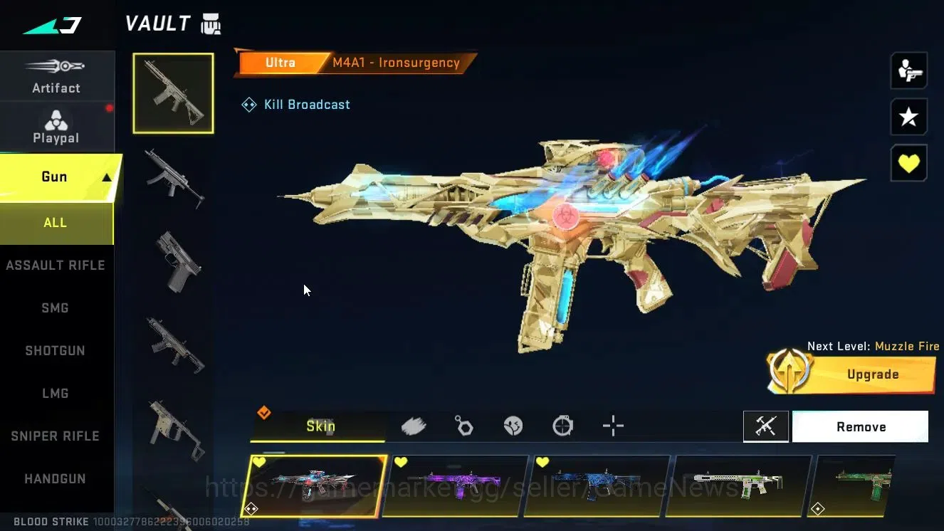 Blood Strike Accounts ASIA|ETERNAL DEagle-Scorpius|Colab 7DS[AK47,M700]| image 8