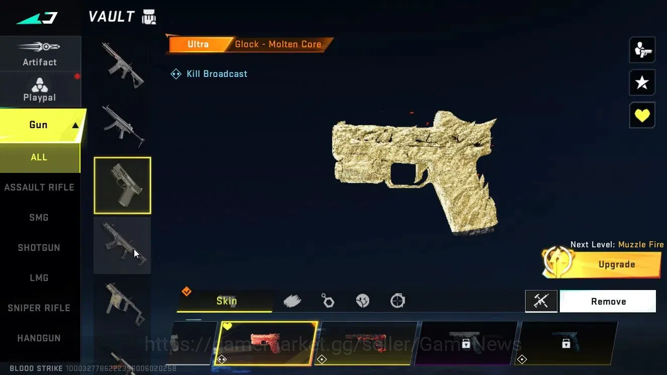 Blood Strike Accounts ASIA|ETERNAL DEagle-Scorpius|Colab 7DS[AK47,M700]| image 9